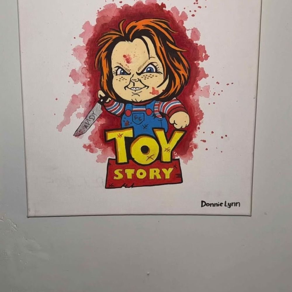 Chucky Toy Story Canvas Art